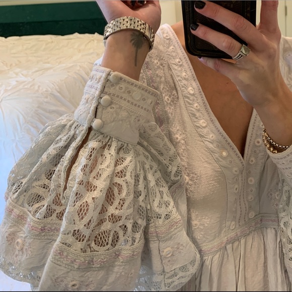 Free People Detailed Blouse - Picture 4 of 6